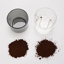 商業自動ぎざぎざのコーヒー豆挽器のデジタル制御の反しぶきのパネル275g