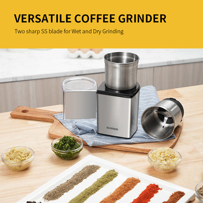 70g取り外し可能なコップが付いている再充電可能なコーヒー豆挽器200Wのコードレス コーヒー豆の粉砕機