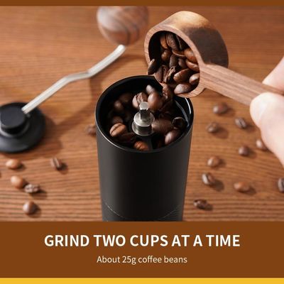 ビジネス ギフトのための手動の手動ぎざぎざのコーヒー豆挽器の手動クランクの円錐ぎざぎざ