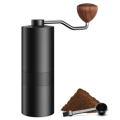 ビジネス ギフトのための手動の手動ぎざぎざのコーヒー豆挽器の手動クランクの円錐ぎざぎざ