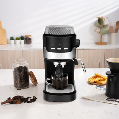 普遍的な多ポッドのコーヒー機械2撃たれた1.25L 15棒取り外し可能で透明な水漕