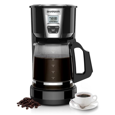 CM515Bの家の滴りのコーヒー メーカーの暖かい自動プログラム可能な1.8L白12個のコップのコーヒー メーカー