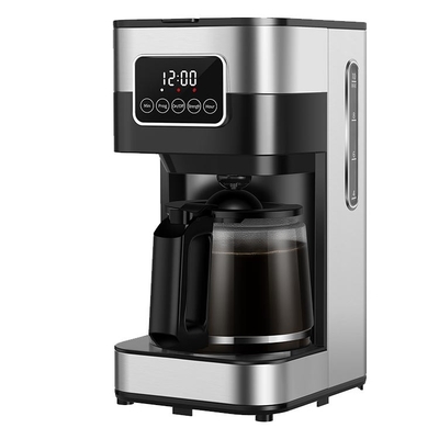 OEMのタッチ画面の自動滴りのコーヒー機械ガラスCarafeとプログラム可能な10個のコップ
