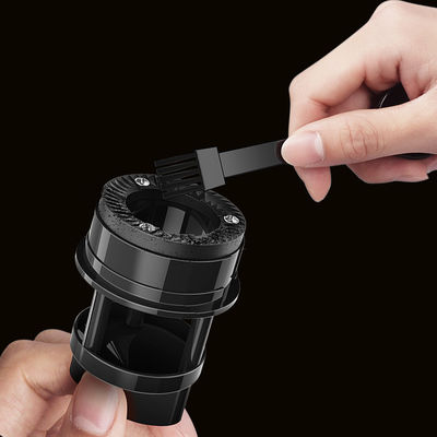 ステンレス鋼のぎざぎざのコーヒー豆挽器は非フィートの平らなぎざぎざのコーヒー豆機械を入れる