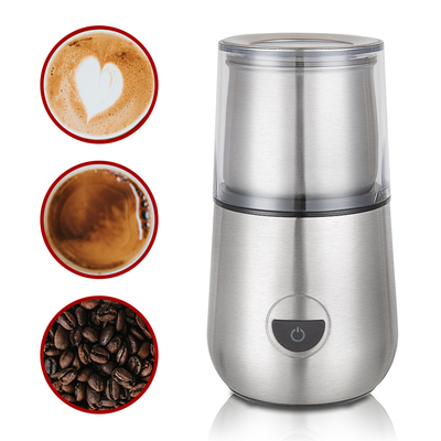 50g 100gの注文のコーヒー豆挽器、取り外し可能は2個のコップの粉砕機泡立てるを搾り出す