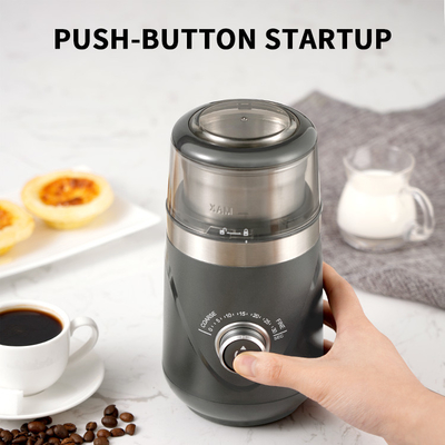小型豆の注文のコーヒー豆挽器の粗くか良く取り外し可能なコップの電気ぎざぎざの製造所