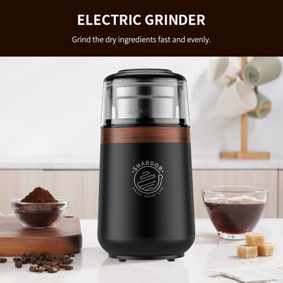 200W ホームユースのための電気コーヒー豆挽器のカスタマイズされたロゴのコーヒー豆挽器