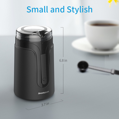 40g小さいエスプレッソのコーヒー豆挽器機械SS304 ABS黒